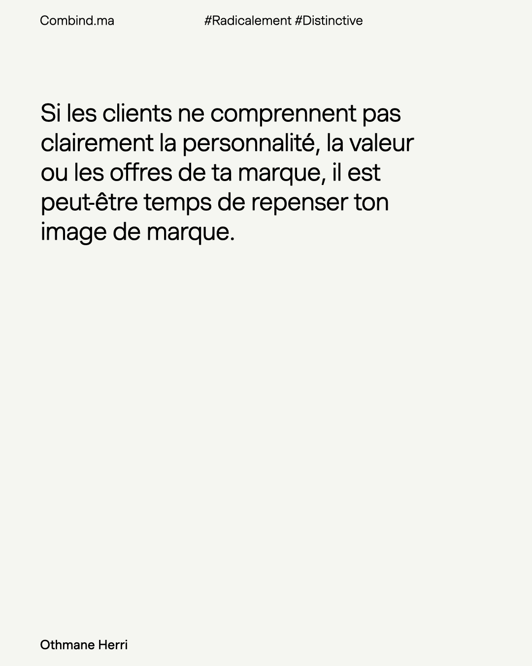 6 Signes qu’il faut changer